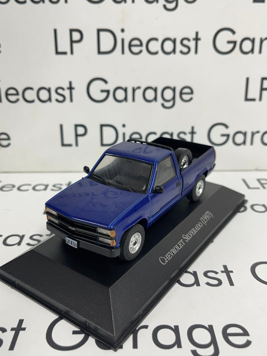EDICOLA 1997 Chevrolet Silverado Dark Blue Truck 1:43 Diecast