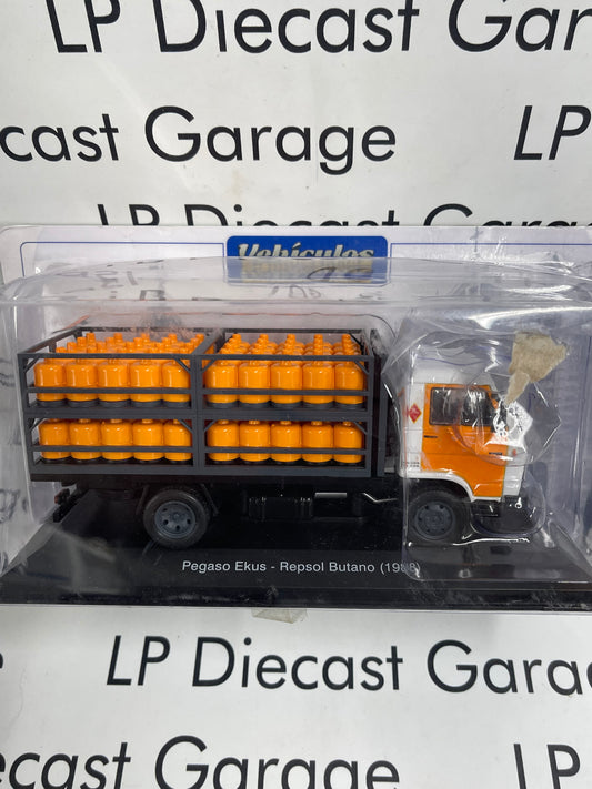 EDICOLA 1988 Pegaso Ekus Propane Truck 1:43 Diecast Model
