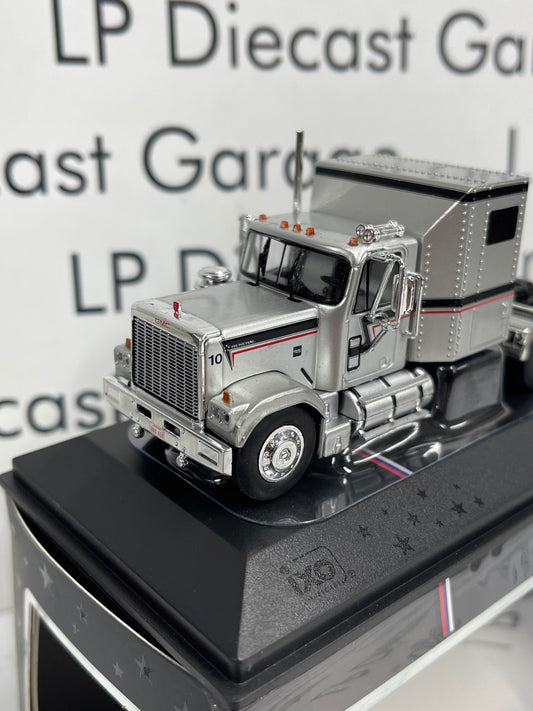 IXO Models 1980 GMC General Semi Truck Silver 1:64 Diecast USA Model