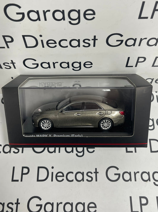 KYOSHO Toyota Mark X Premium Bronze Mica Metallic 1:43 Diecast