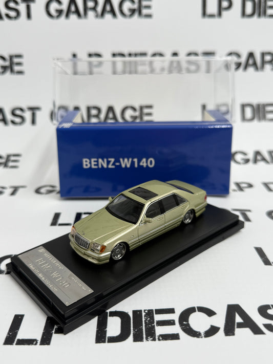 STREET WEAPON Mercedes-Benz W140 Beige 1:64 Diecast Ghost Player