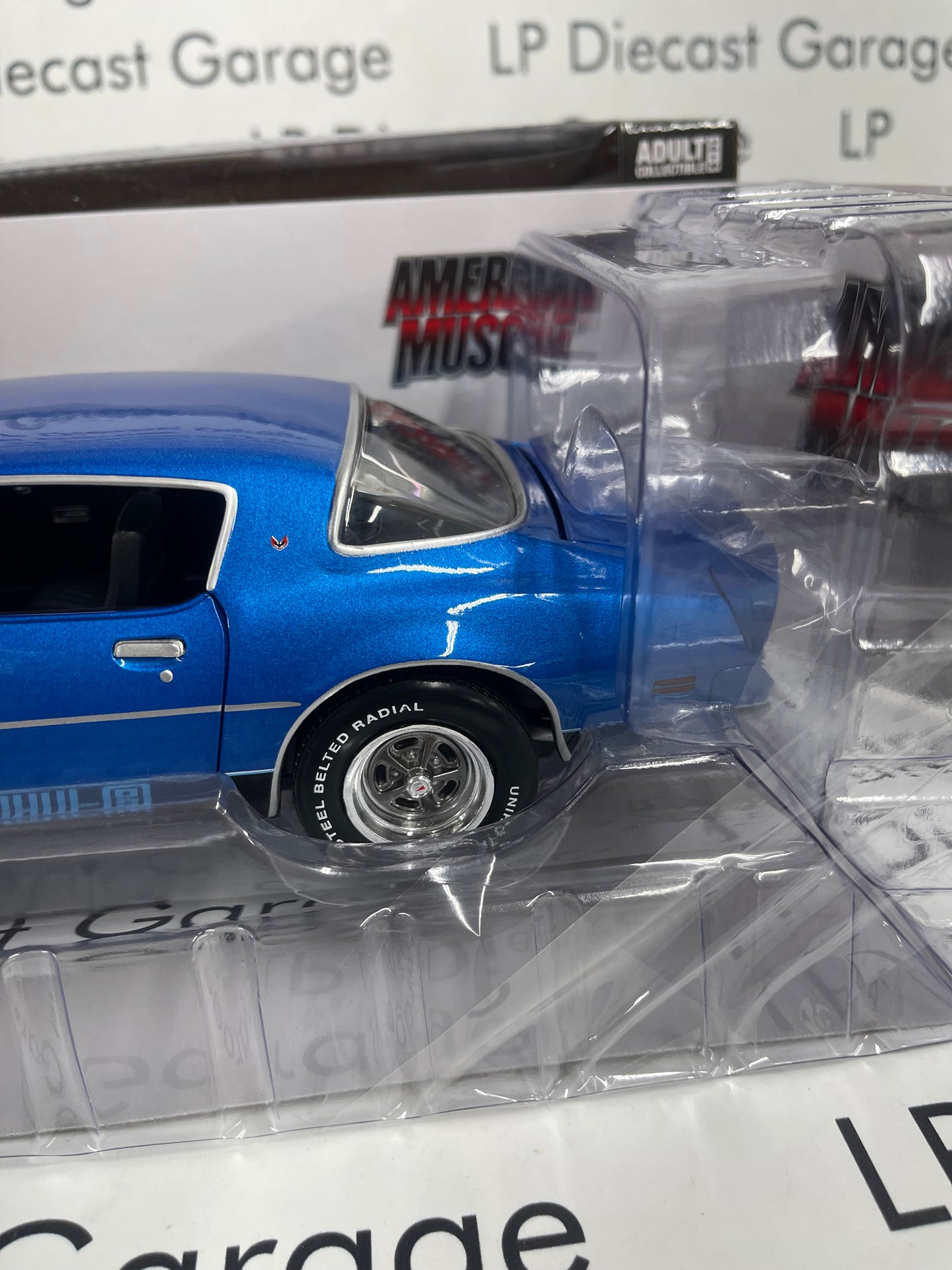 AUTO WORLD 1978 Pontiac Firebird Formula Martinique Blue 1:18 Diecast