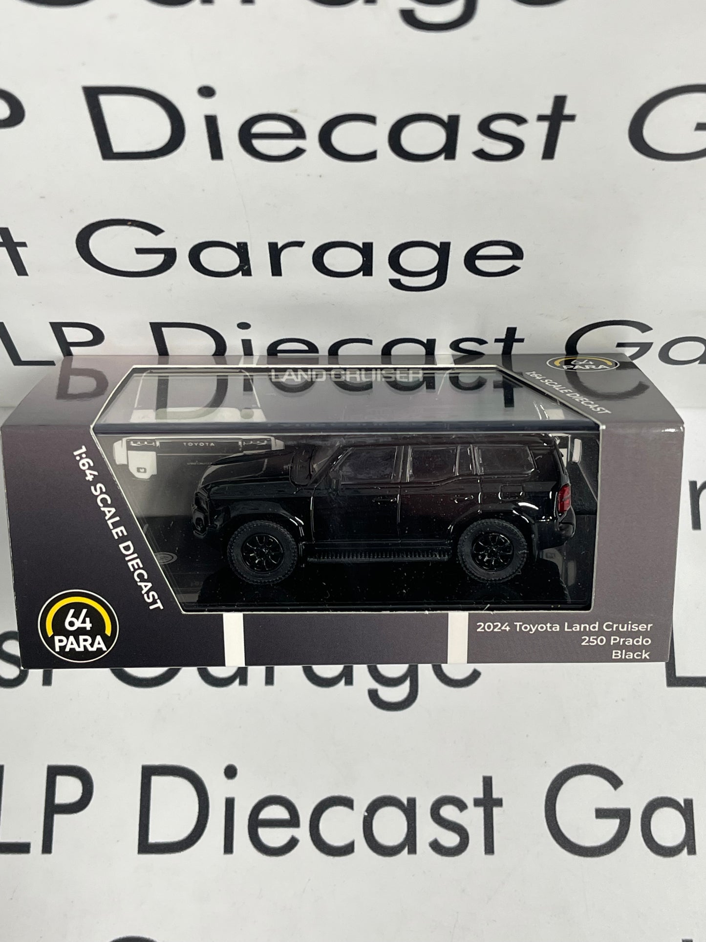 PARA64 2024 Toyota Land Cruiser 250 Prado Black 1:64 Diecast