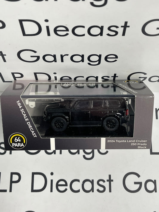PARA64 2024 Toyota Land Cruiser 250 Prado Black 1:64 Diecast
