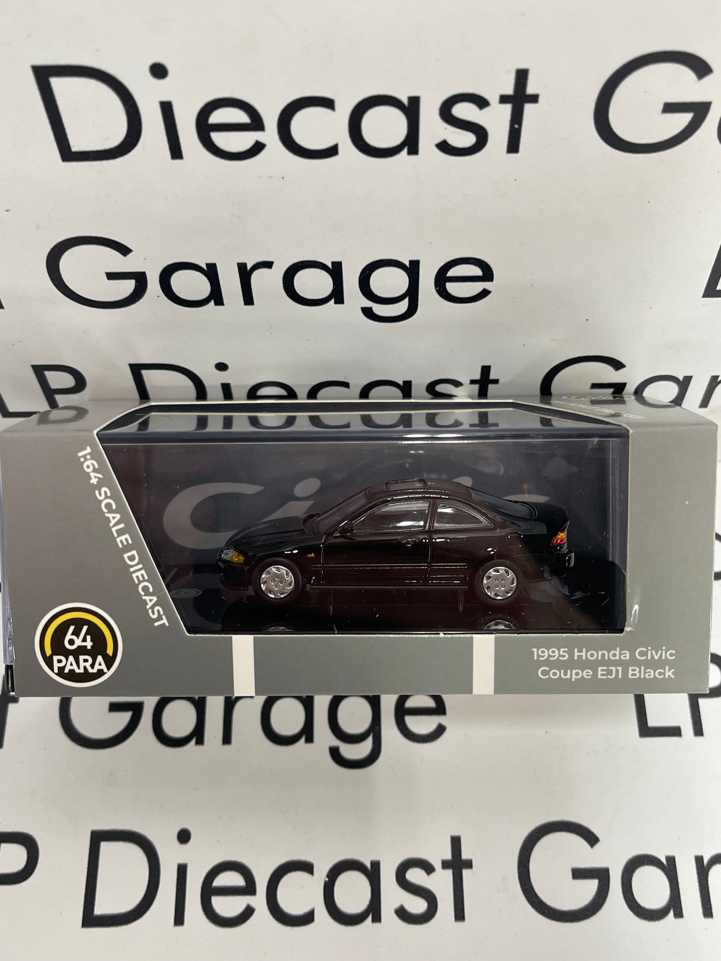 PARAGON MODELS 1995 Honda Civic EJ1 Black 1:64 Diecast