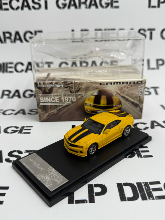 FINE WORKS 64 2010 Chevrolet Camaro Yellow Bumblebee 1:64 Diecast