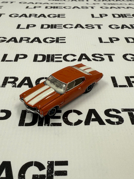 SAMPLE CAR GREENLIGHT 1972 Chevrolet Chevelle Orange 1:64 Diecast