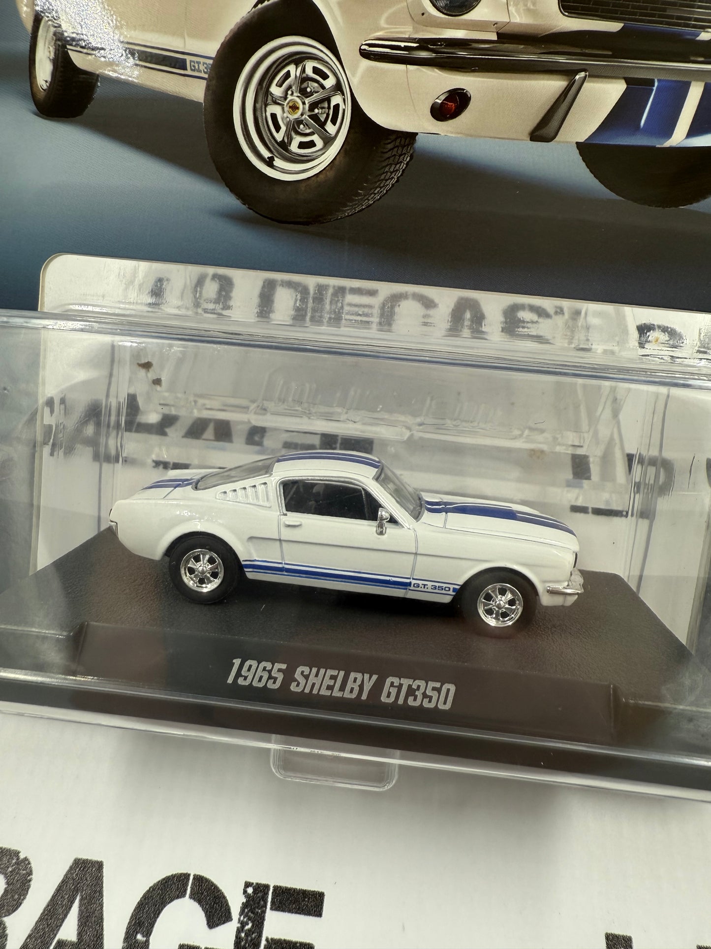 MAJORETTE 1965 Ford Mustang Shelby GT350 White 1:64 Diecast Collector Series