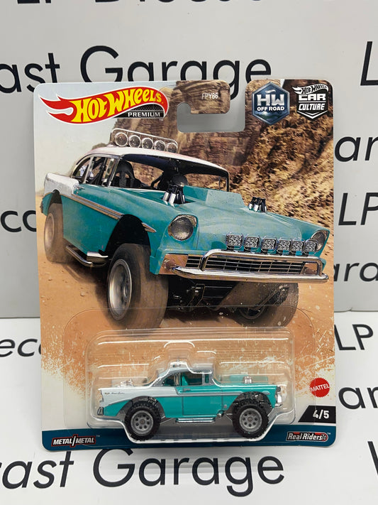 HOT WHEELS Big-Air Chevrolet Bel Air Teal Blue 1:64 Diecast Offroad