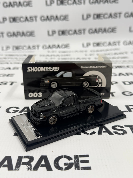 GCD Shoom Dodge Ram SRT10 Black Truck 1:64 Diecast