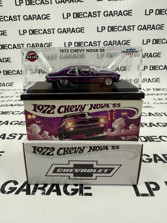 HOT WHEELS 1972 Chevrolet Nova SS Yenko Purple RLC Collectors 1:64 Diecast
