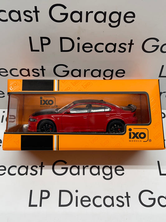IXO Models 2021 Dodge Charger SRT Hellcat Red 1:43 Scale Diecast