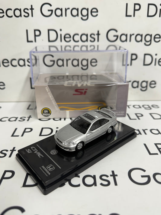 PARA64 1999 Honda Civic Si EM1 Vogue Silver Metallic 1:64 Diecast