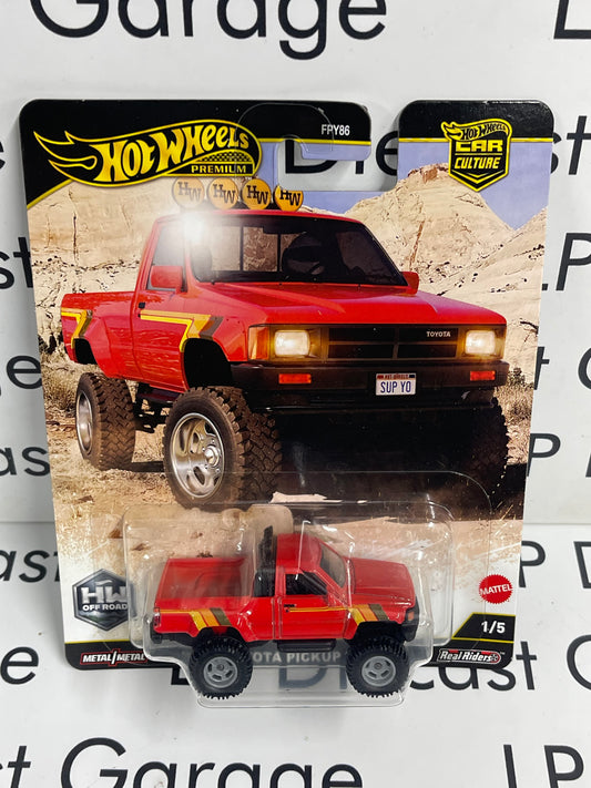 HOT WHEELS 1987 Toyota Pick Up Truck Red 1:64 Diecast Offroad