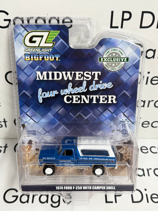 GREENLIGHT 1974 Ford F-250 Midwest Four Wheel Drive Center 1:64 Diecast