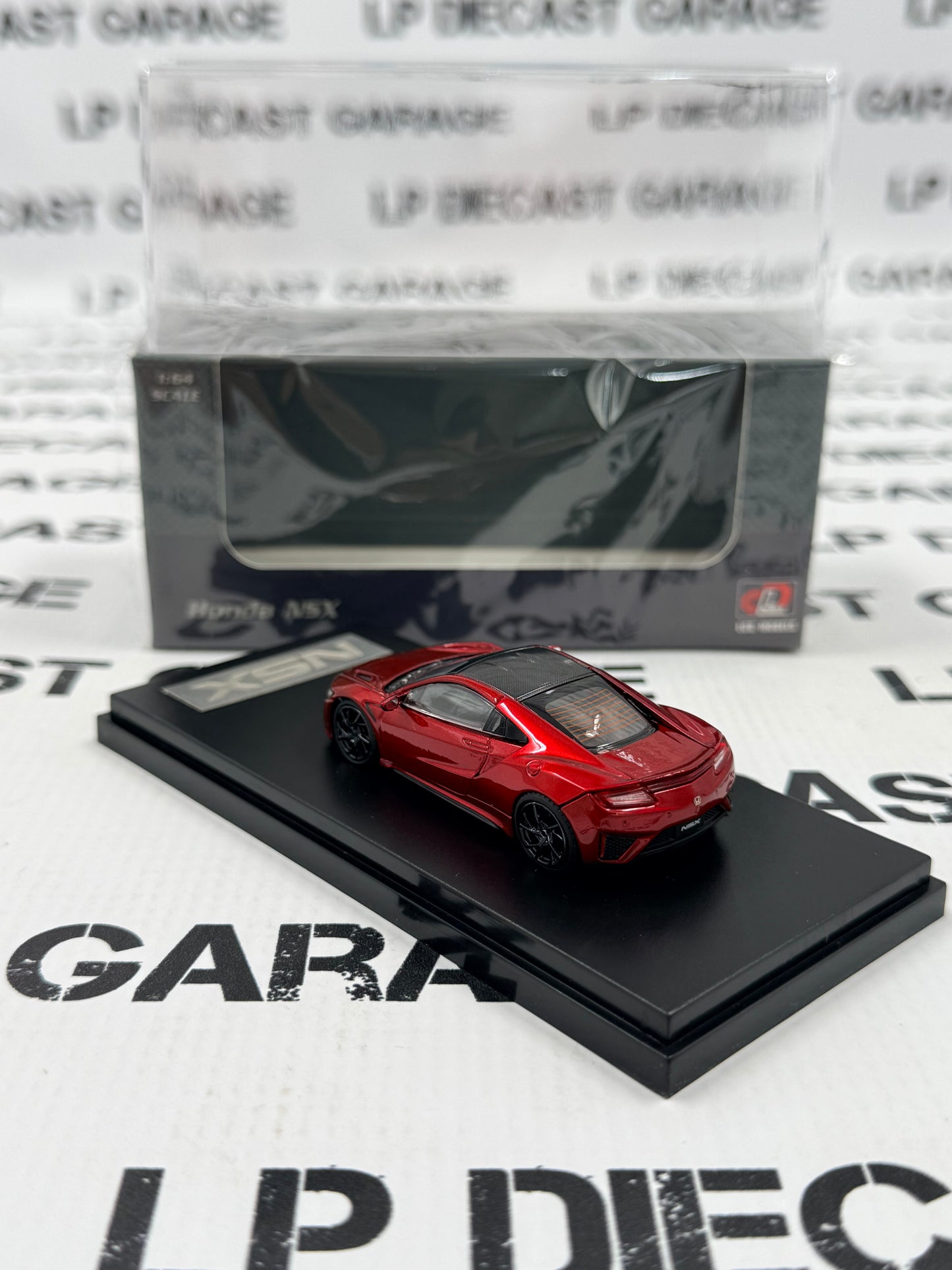 LCD MODELS 2019 Honda NSX Red Super Car 1:64 Diecast