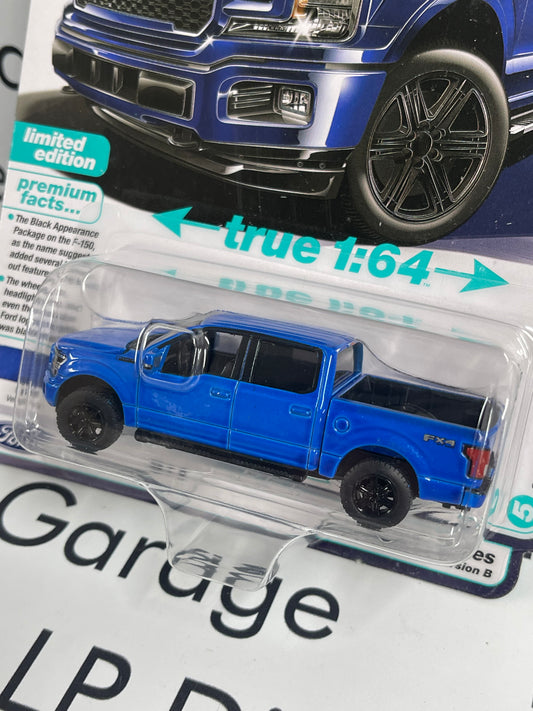 AUTO WORLD 2020 Ford F-150 Velocity Blue 1:64 Diecast Modern Muscle