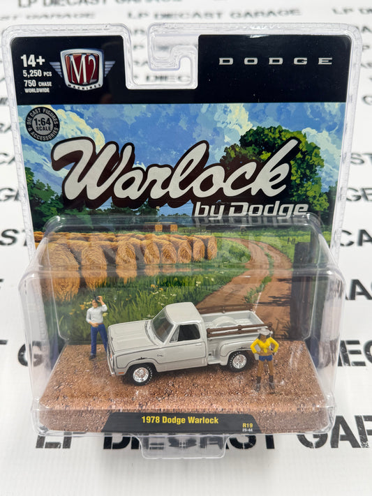 M2 Diorama 1978 Dodge Warlock Gray 1:64 Diecast w/ Figures