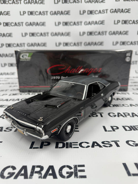 GREENLIGHT 1970 Dodge Challenger R/T 426 Hemi 1:18 Diecast Black Ghost