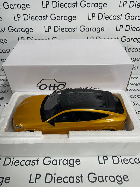 OTTO MOBILE 2021 Ford Mustang Mach E GT Performance Orange 1:18 Scale Resin Model OT983