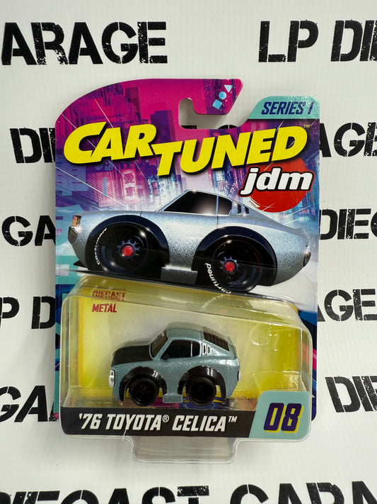 CARTUNED '76 Toyota Celica Grey JDM 1:64 Diecast Series 1
