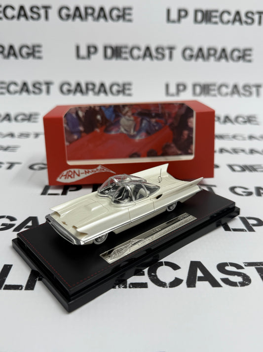 HRN Model 1955 Lincoln Futura Concept White 1:64 Diecast Limited Edition