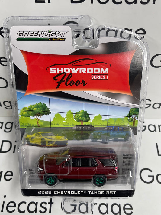 CHASE GREENLIGHT 2022 Chevrolet Tahoe RST Maroon 1:64 Diecast Showroom