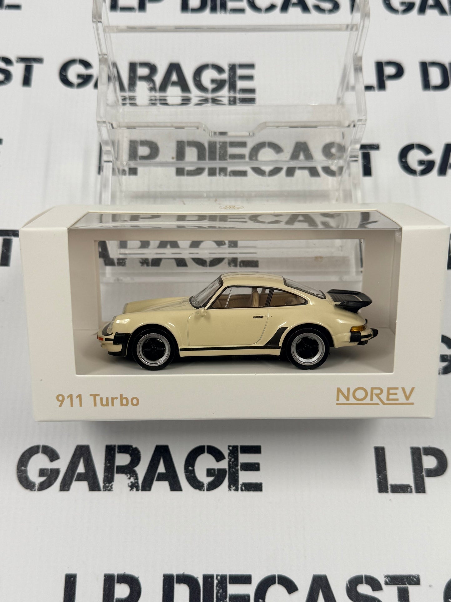 NOREV 1978 Porsche 911 Turbo Cream Color 1:43 Diecast