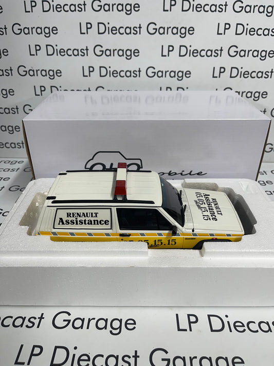 OTTO MOBILE Jeep Cherokee XJ Renault Assistance White 1:18 Scale Resin Model OT939