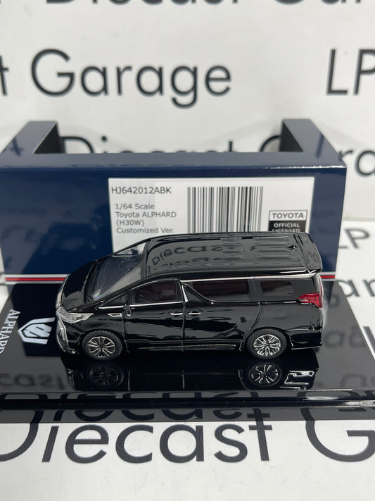 HOBBY JAPAN 2022 Toyota Alphard H30W Black 1:64 Diecast