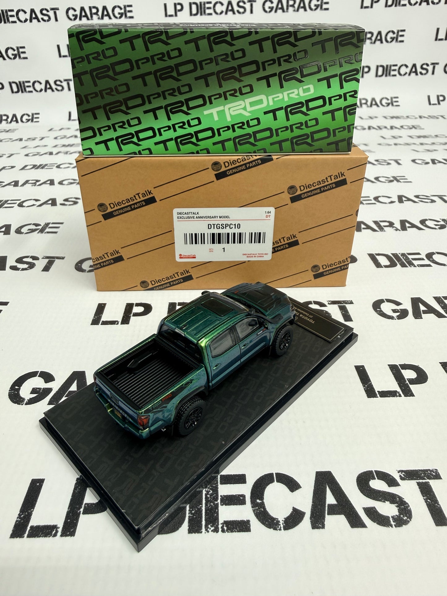 GCD 2023 Toyota Tacoma TRD Pro 1:64 Diecast Magic Green
