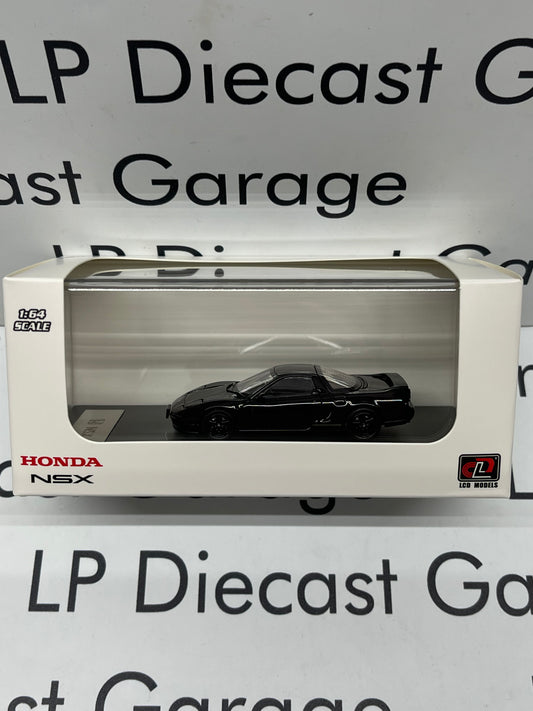 LCD MODELS 1992 Honda NSX Acura Black with Black Rims 1:64 Diecast