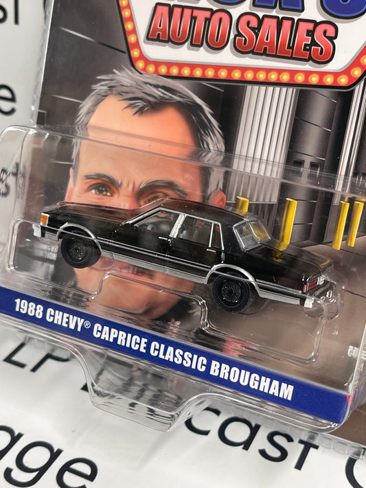 CHASE GREENLIGHT 1988 Chevrolet Caprice Classic Black LP Exclusive 1:64 Diecast Ricks Auto Sales