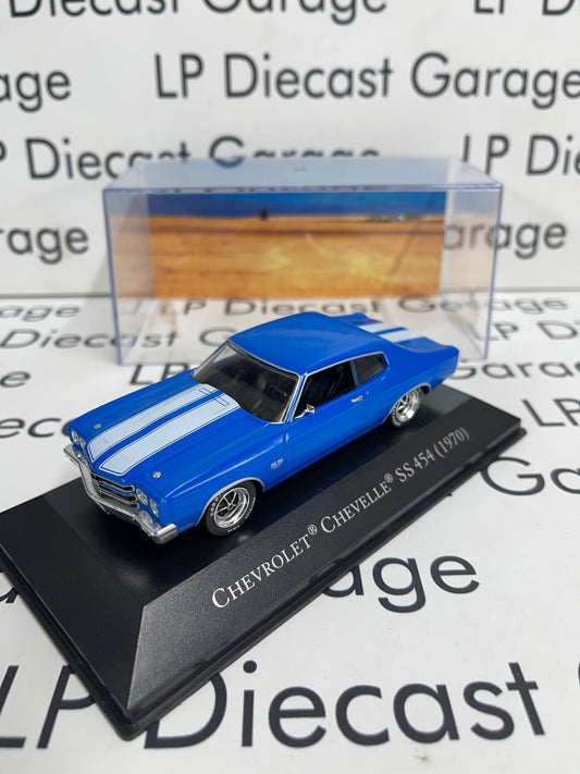 EDICOLA 1970 Chevrolet Chevelle SS 454 Blue 1:43 Diecast