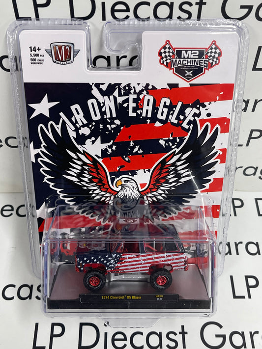 CHASE M2 1974 Chevrolet K5 Blazer Iron Eagle USA 1:64 Diecast