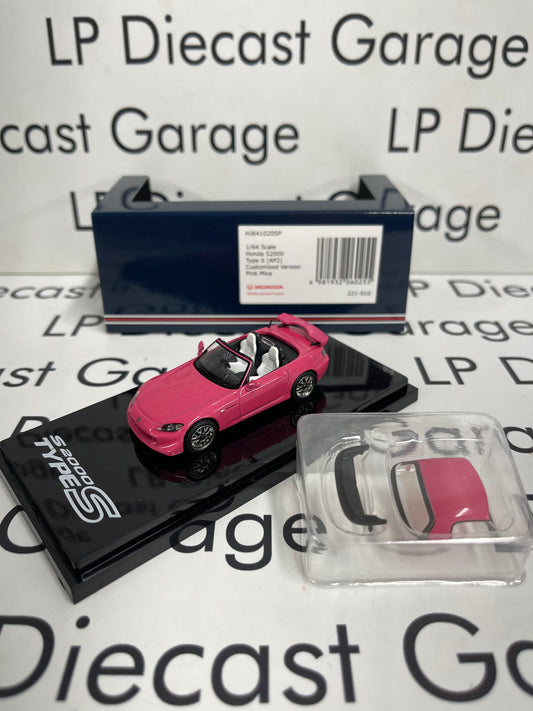 HOBBY JAPAN Honda S2000 Type S AP2 Pink 1:64 Diecast