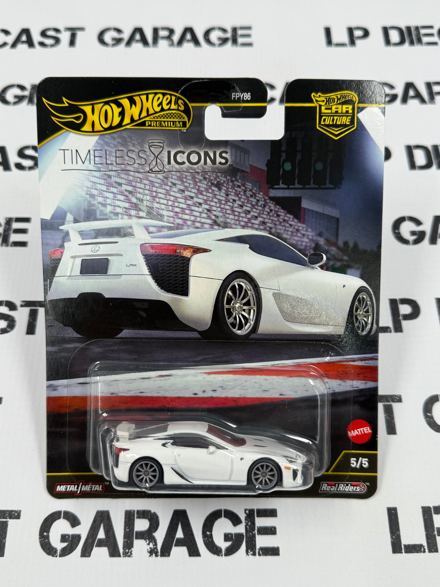 HOT WHEELS Lexus LFA White 1:64 Diecast Timeless Icons