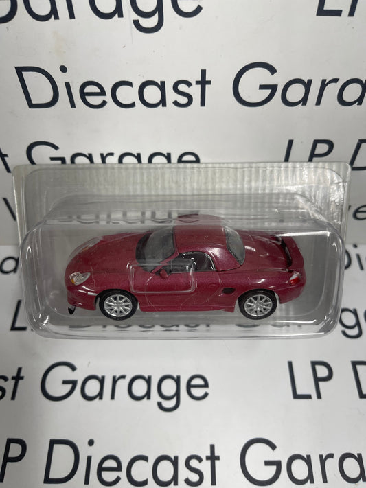 EDICOLA 2002 Porsche Boxster S Maroon 1:43 Diecast Euro Deagostini