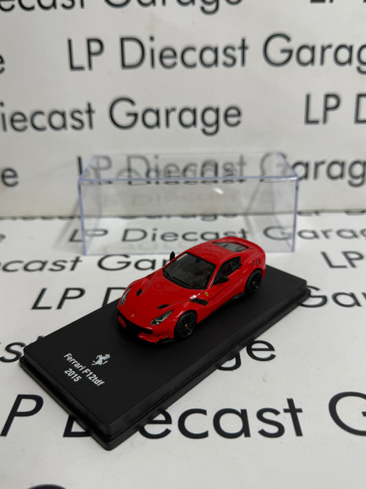 EDICOLA 2015 Ferrari F12tdf Red 1:64 Diecast w/ Display Case
