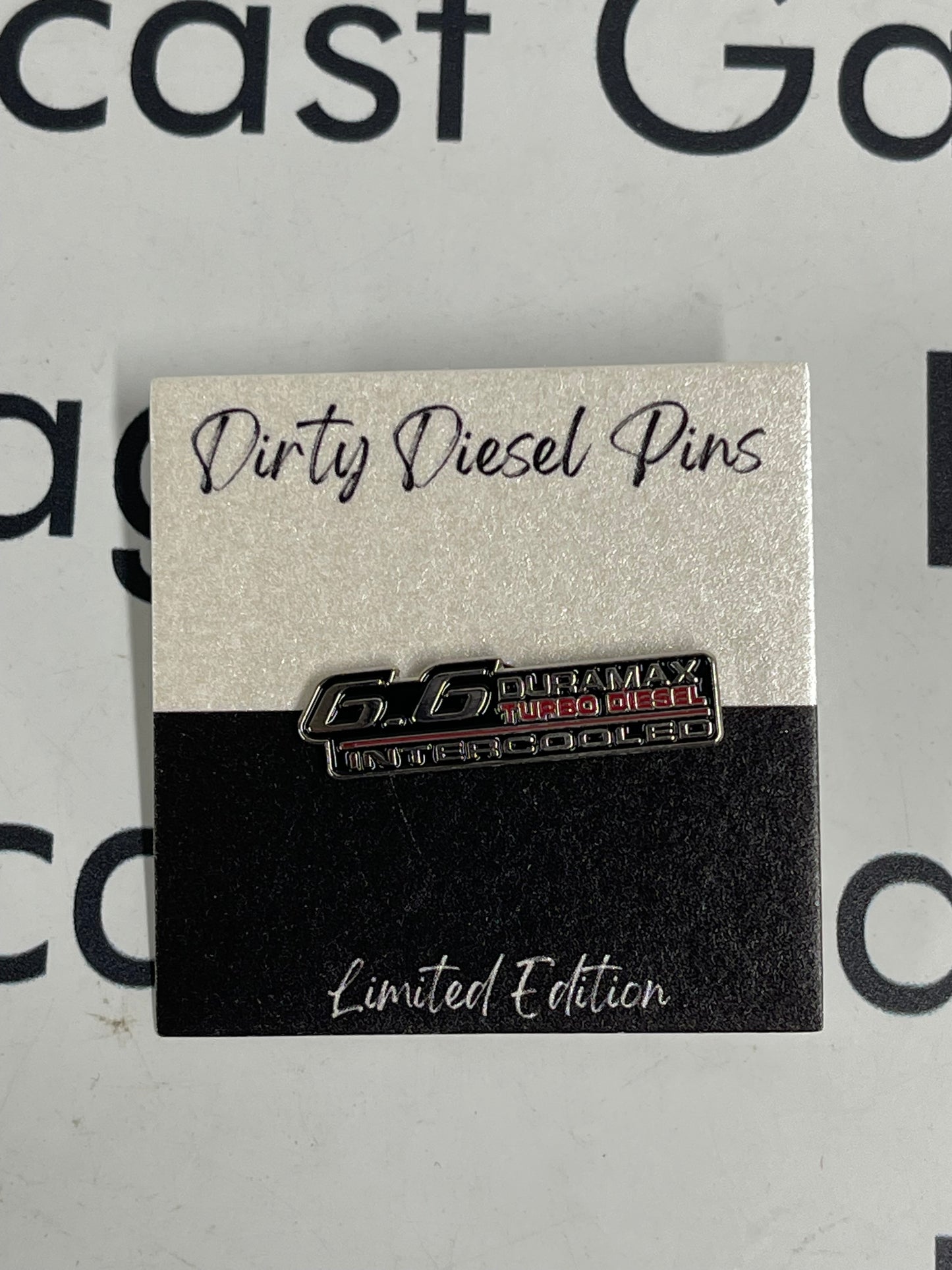LP Diecast Exclusive Chevrolet 6.6L Duramax Diesel Pin