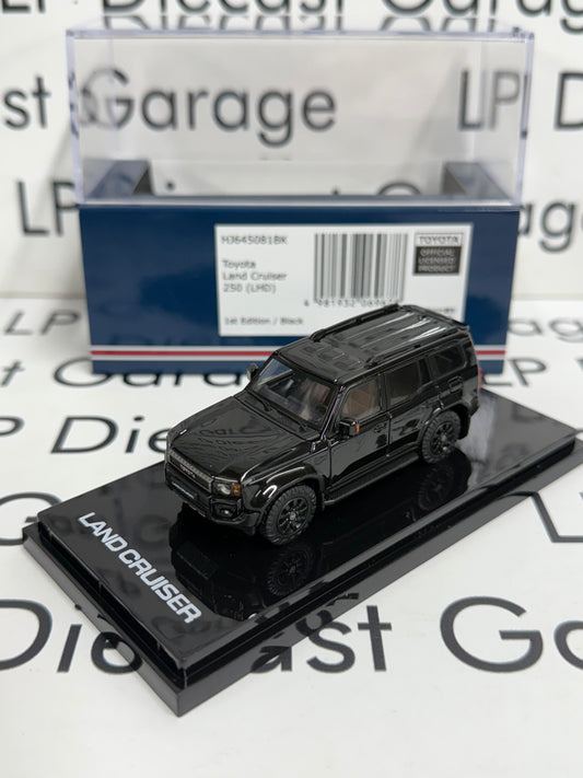 HOBBY JAPAN 2024 Toyota Land Cruiser 1st Edition Black LHD 1:64 Diecast