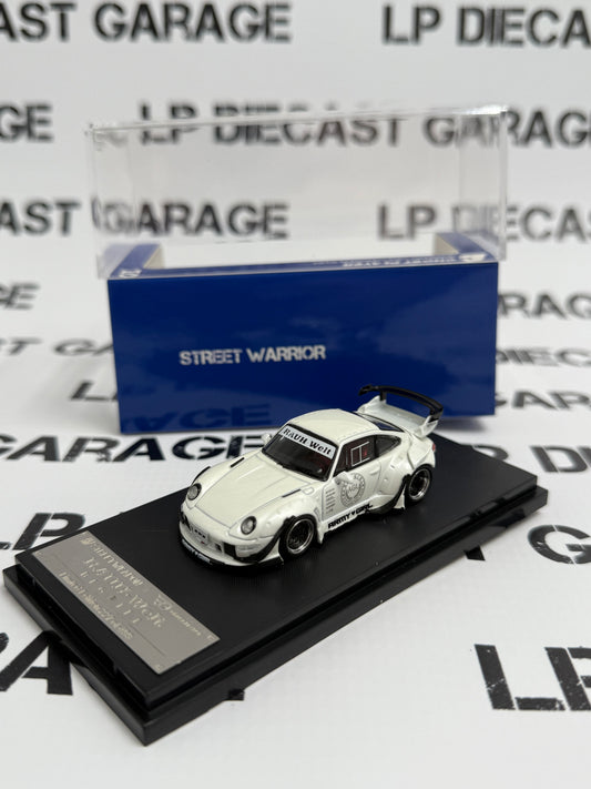 STREET WARRIOR Porsche 993 RAUH-Welt Army Girl 1:64 Diecast Ghost Player