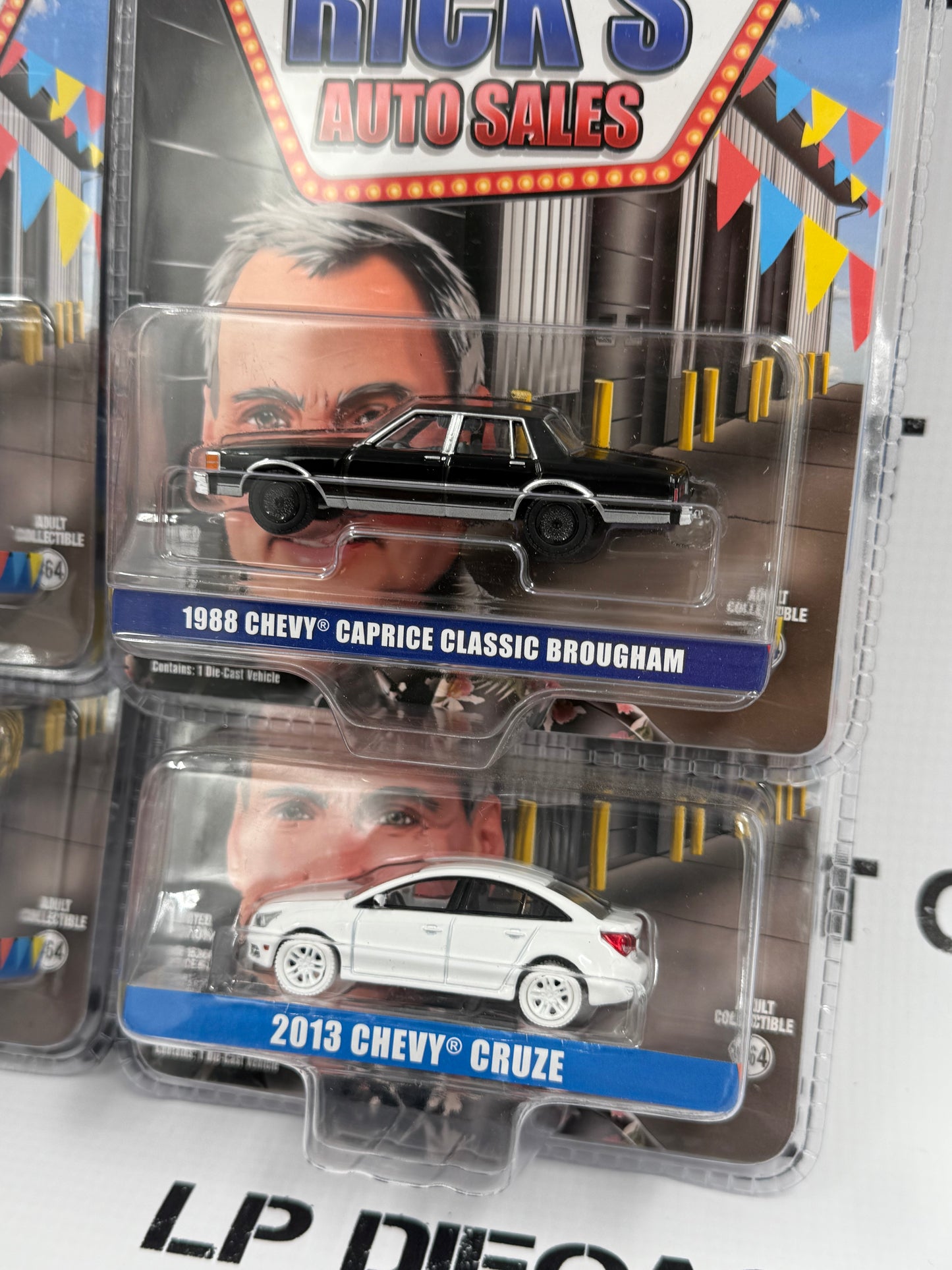 GREENLIGHT Rick's Auto Sales CHASE SET of 6pcs LP Exclusive 1:64 Diecast AUCTION