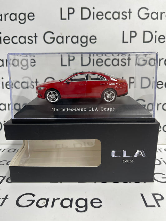 MINIMAX Mercedes Benz CLA Coupe Jupiter Red 1:43 Diecast