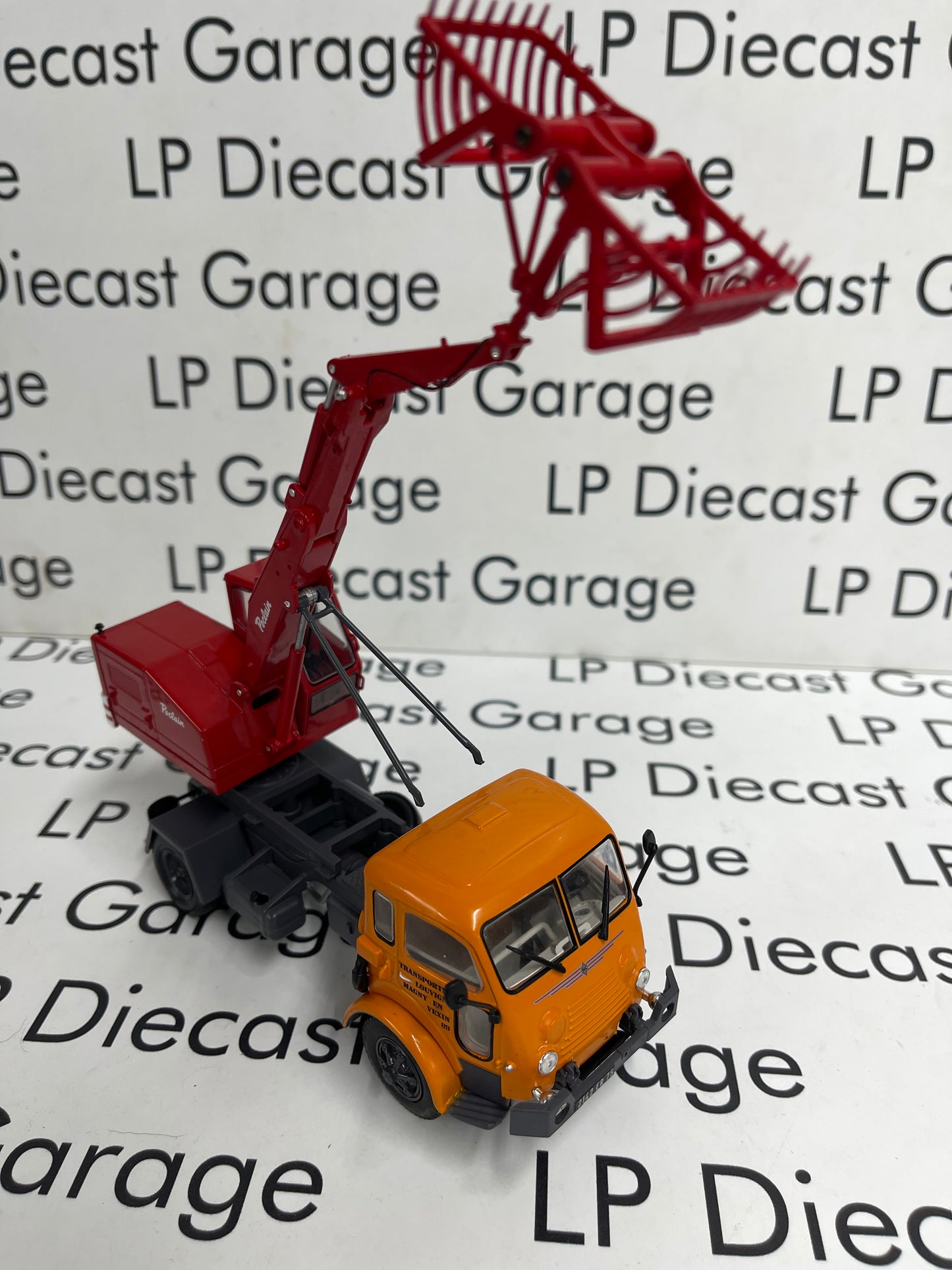 EDICOLA Grapple Crane Truck Transports Louvigny  1:43 Diecast France Model