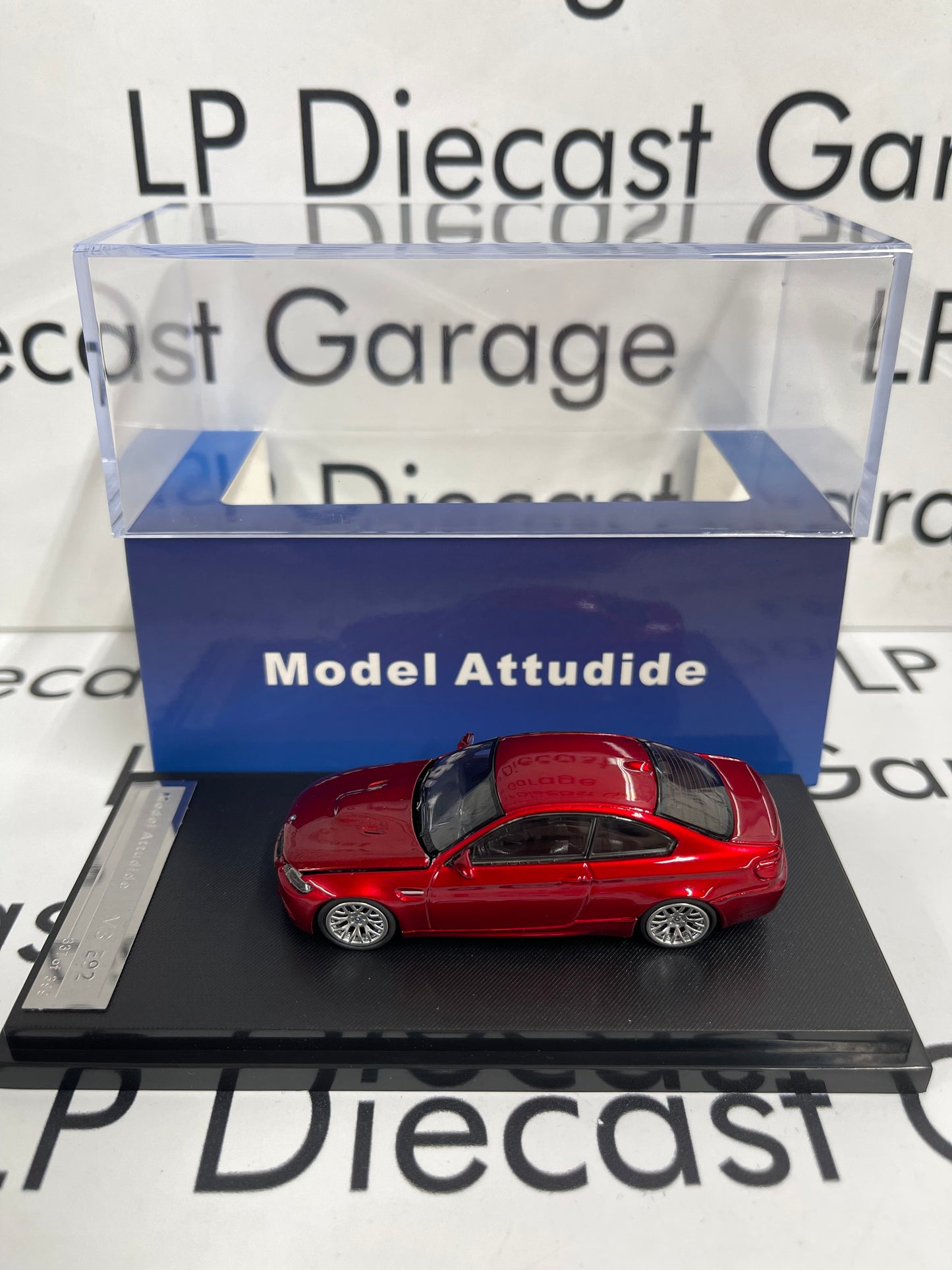 MODEL Attudide BMW M3 E92 Red 1:64 Diecast Ghost Player