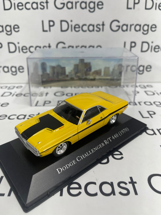 EDICOLA 1970 Dodge Challenger R/T 440 Yellow 1:43 Diecast