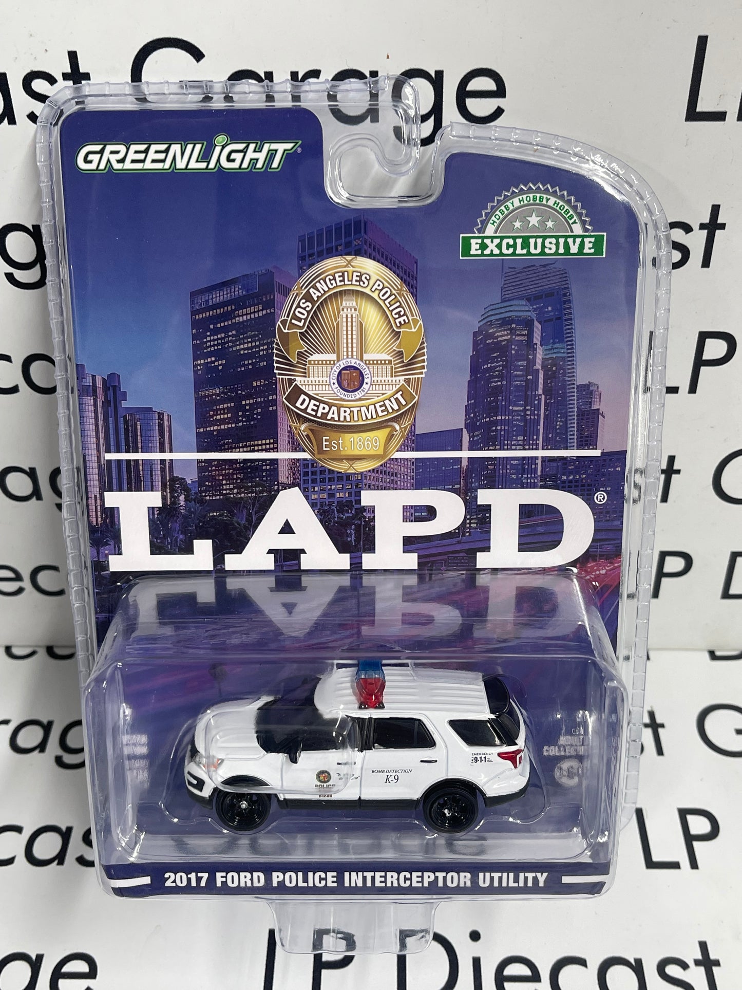 GREENLIGHT 2017 Ford Interceptor Police Utility LAPD 1:64 Diecast