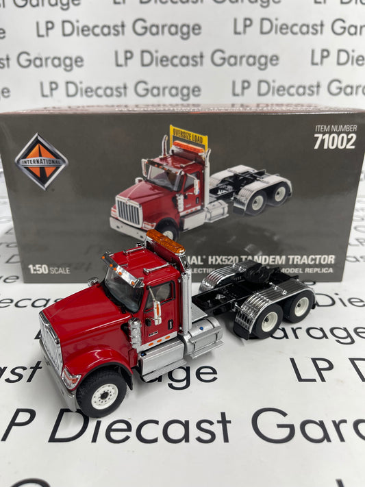 DIECAST MASTERS International HX520 Tandem Tractor Red Semi 1:50 Diecast