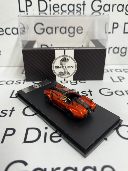 FINE WORKS 64 Shelby Cobra 427 S/C Copper w/ Black Stripes 1:64 Diecast